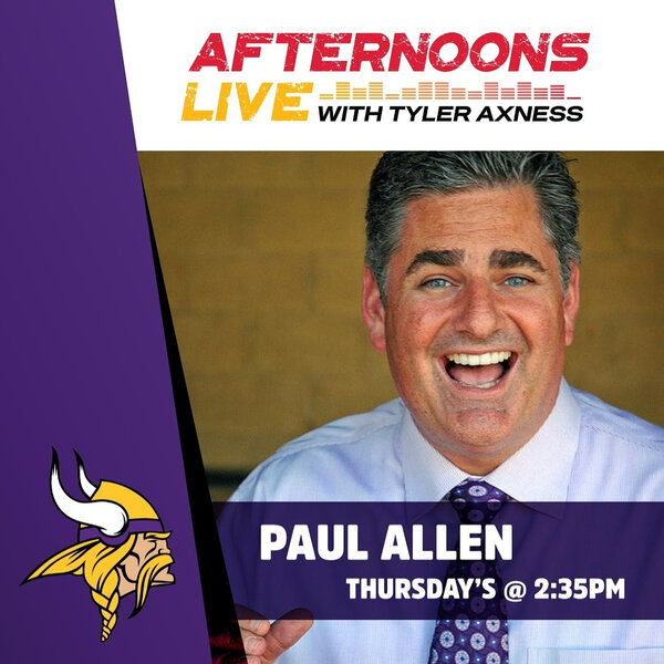 Vikings Weekly with Paul Allen - KFGO Afternoons Live with Tyler Axness ...