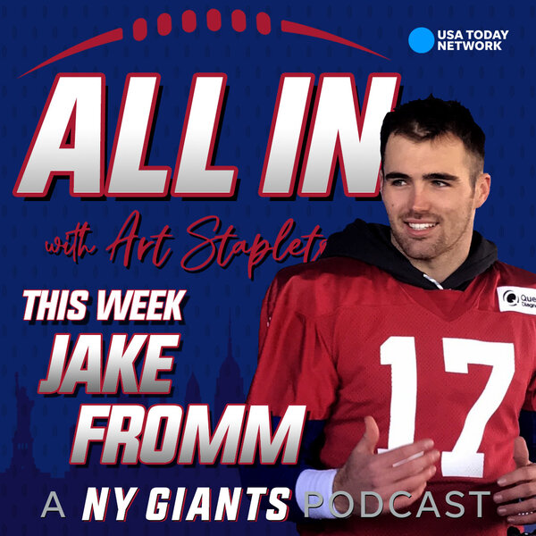 Giants' Jake Fromm talks his whirlwind week from Bills' practice squad to  possible starting QB with Big Blue - ALL IN with Art Stapleton: A NY Giants  Podcast 