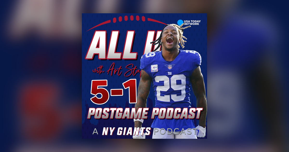 POSTGAME PODCAST: Giants head to 5-1 after downing the Ravens