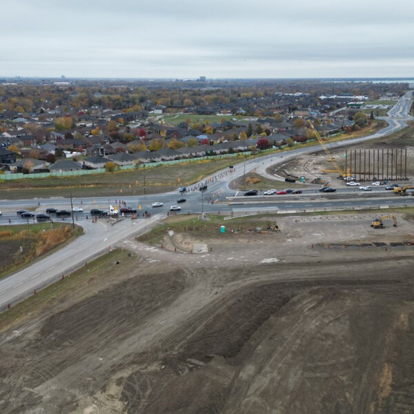 Official start of Banwell Road and E.C. Row Expressway Interchange ...