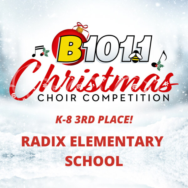 Radix Elementary Wins 3rd Place in B101's Christmas Choir Competition