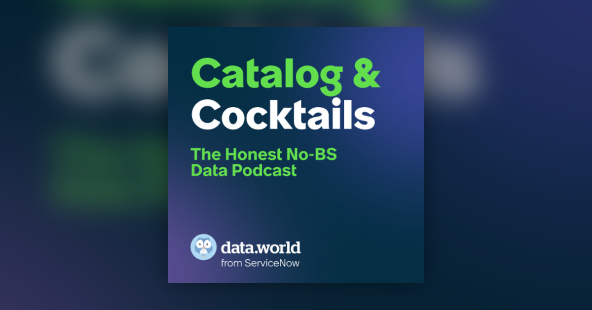Jason Doerr Catalog & Cocktails: The Honest, No-BS Data Podcast clips - Omny.fm