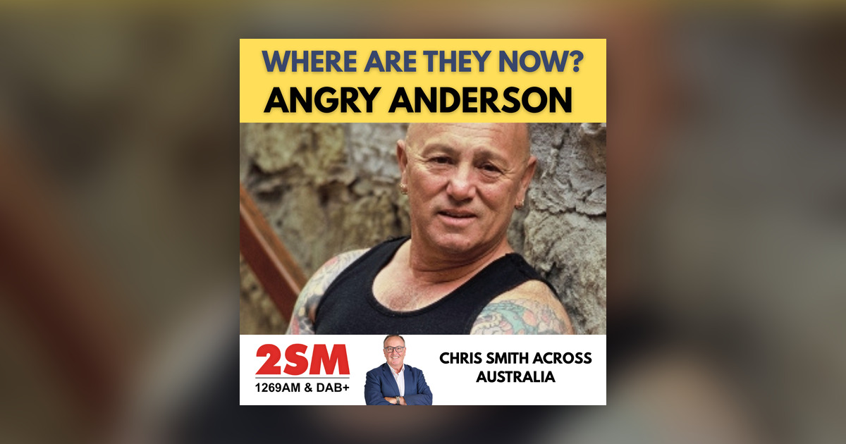 Angry Anderson Patch Where are they now: Angry Anderson - Chris Smith Across Australia ...