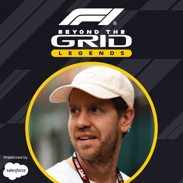 Sebastian Vettel&rsquo;sharing wisdom on Beyond the Grid