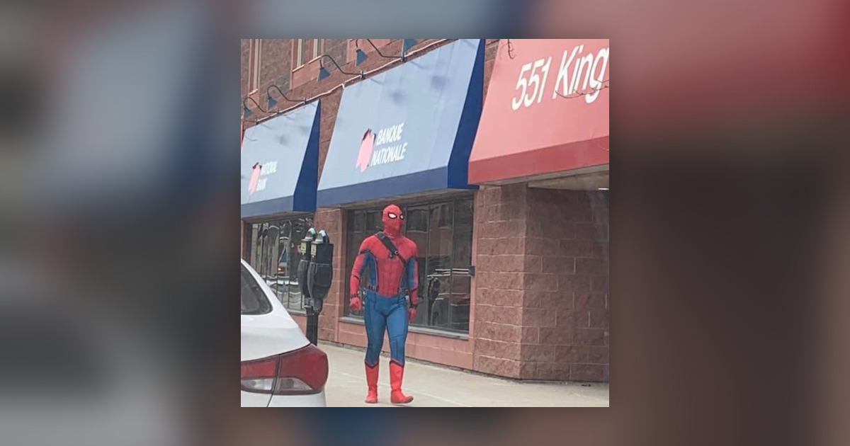 Fredericton's friendly neighbourhood Spider-Man, Yes we have our own ...