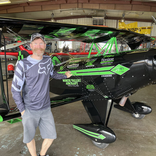 "Pulling G's" Paul Lindemann Is No Stranger To Stunt Flying It