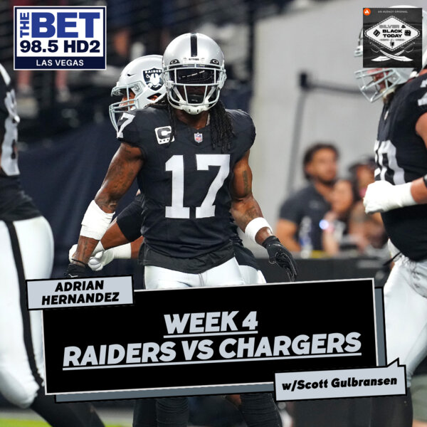 Raiders vs Chargers Week 4 Preview w/Scott Gulbransen - The Bet