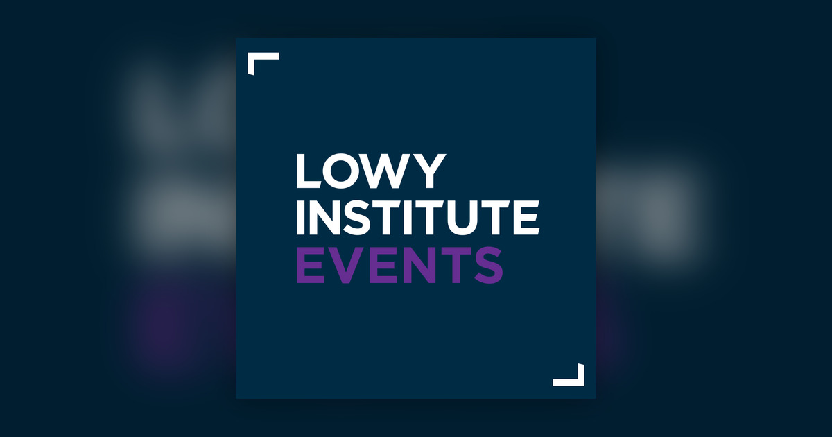 Lowy Event: Lowy Institute Media Award — In conversation with Susan Glasser ...