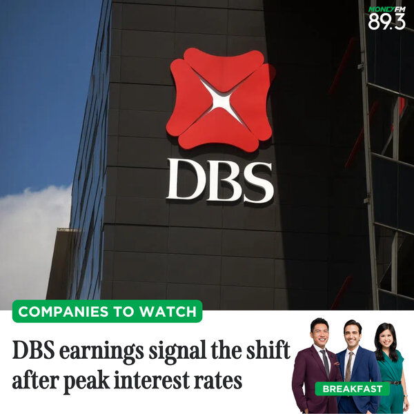 Companies To Watch: DBS earnings signal the shift after peak interest ...