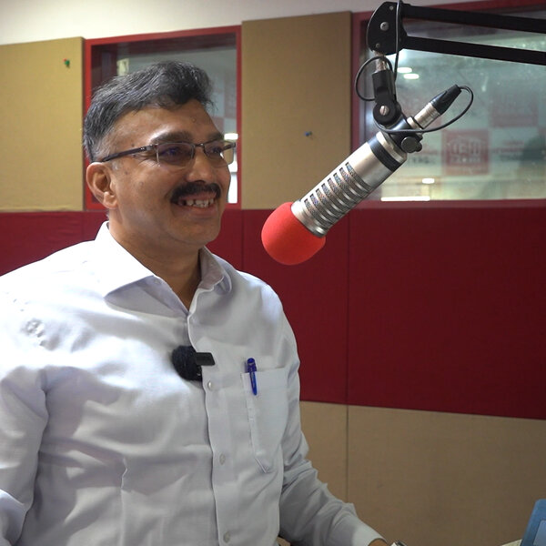 DCP Crime Raja Kasim at RedFM studio: All about Digital arrest ...