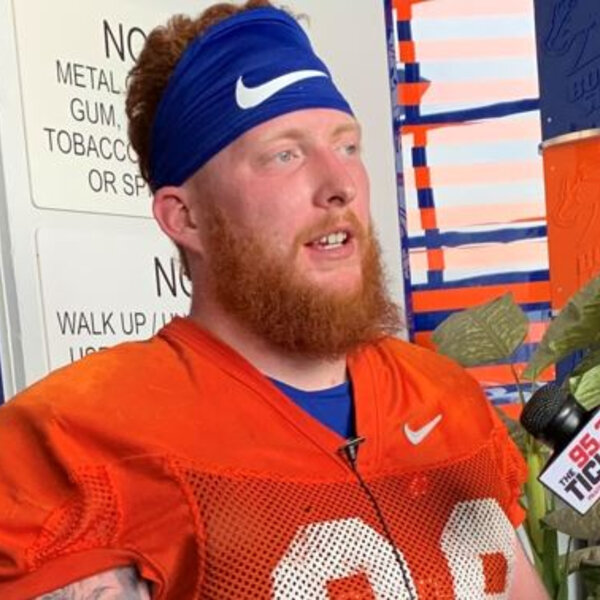 Chargers' Scott Matlock in Seattle supporting Boise State