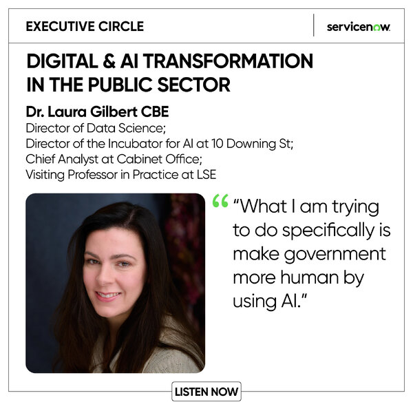Using AI to make Government more Human - Executive Circle Podcast
