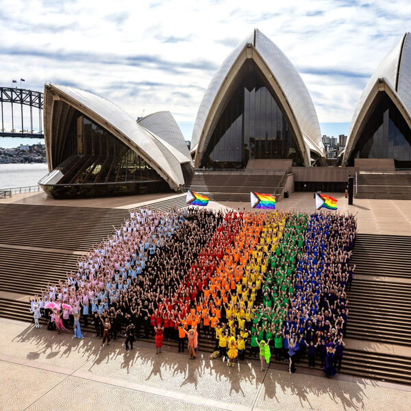 Rainbows descend as Sydney World Pride events kick off today! The New