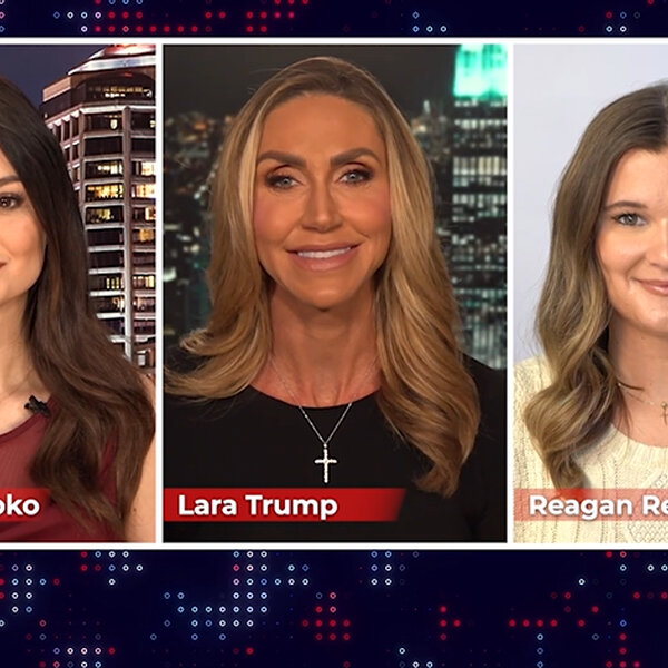 Lara Trump, Elizabeth Pipko, Reagan Reese - The Right View with Lara ...