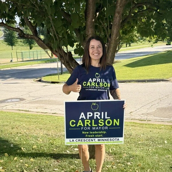 April Carlson is running for La Crescent's Mayor office - WIZM - La ...